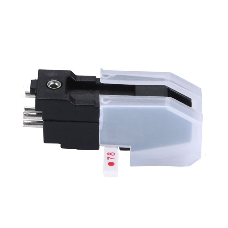 Dual Naald Stereo Stylus Draaitafel Cartridge Duurzaam Draagbare Dubbele Pins Pickup Accessoires