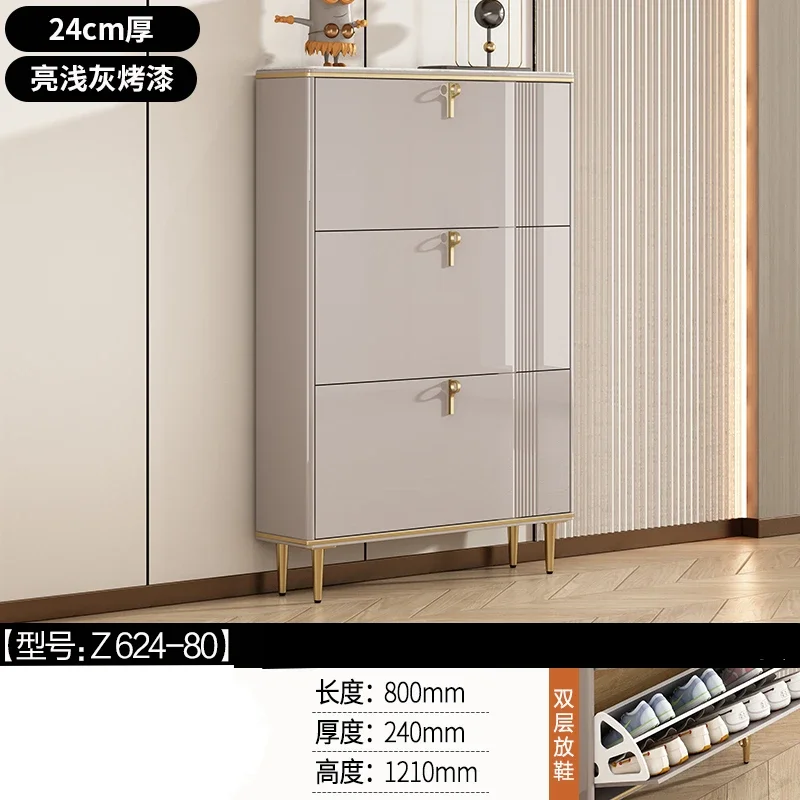 Rom skoskap organizer tre smal oppbevaring skohylle plassbesparende display arredamento bibliotekmøbler: Brun