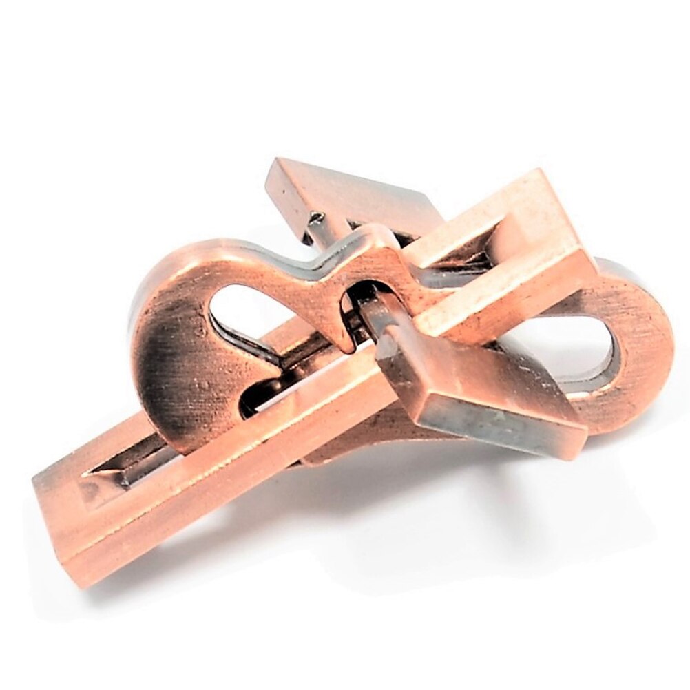 Zink legering klassisk iq metal hjernetrim puslespil spil pædagogisk legetøj til børn voksen hjernetest model spil magic box  #20: Default Title