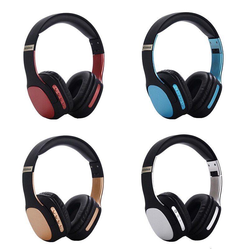 MH3 Wireless Bluetooth Headphones Stereo Headset Gaming Earphones with Microphone for Phone Pad PC Laptop