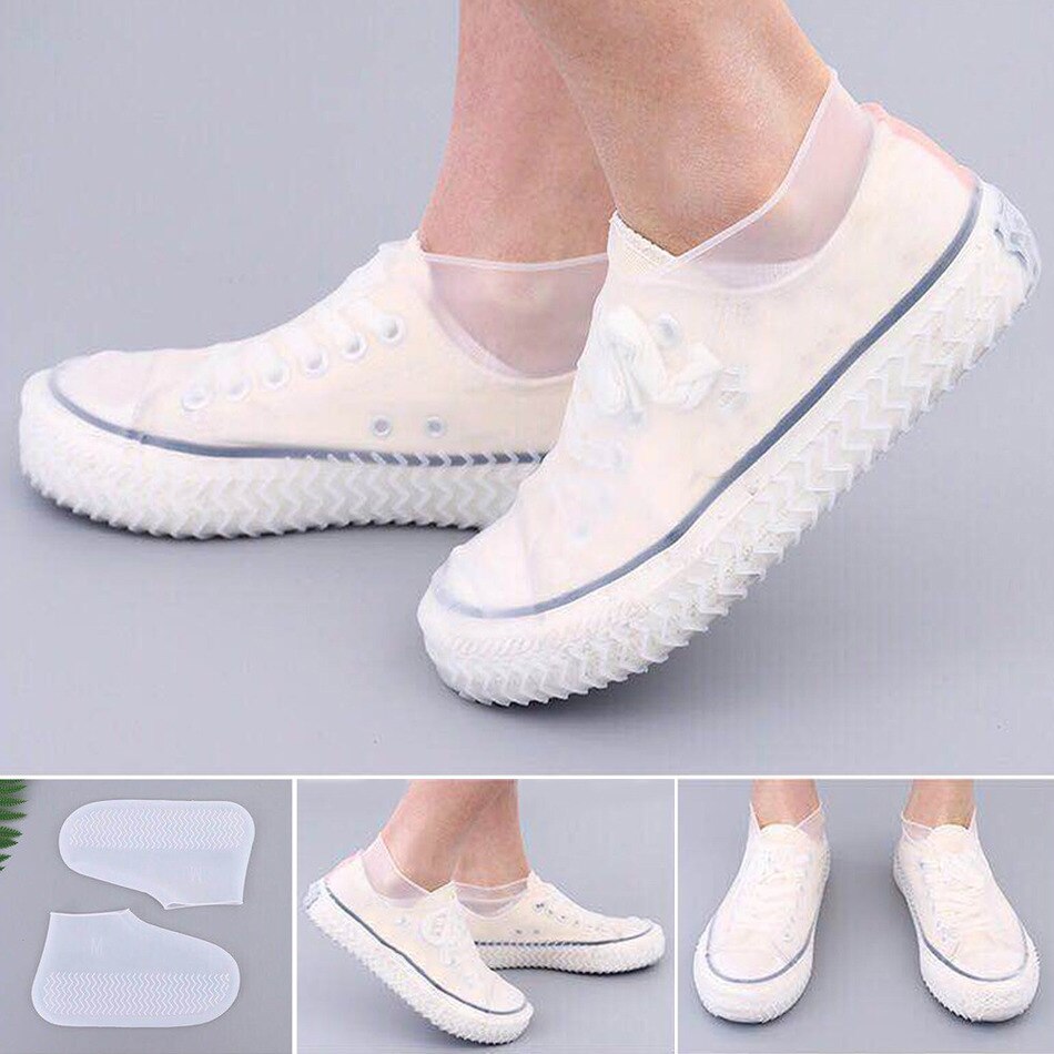 Siliconen Waterdichte Schoen Covers Herbruikbare Regen Overschoenen Unisex Schoenen Protector Anti-Slip Rain Boot Pads Cubrezapatos De Lluvia