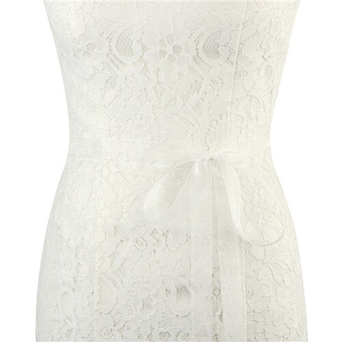 Topqueen S322 Kralen Riem Bruiloft Bruids Riem Bruiloft Parels Riem Bruiloft Accessoires Bruiloft Vrouwen Sash Populaire Bridal Sash: organza white