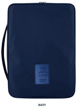 Grote Capaciteit Lichtgewicht Verpakking Organisator mannen Nylon Bagage Reistassen Voor Shirt Cubes Bagage Koffer Mannelijke Tas: 1