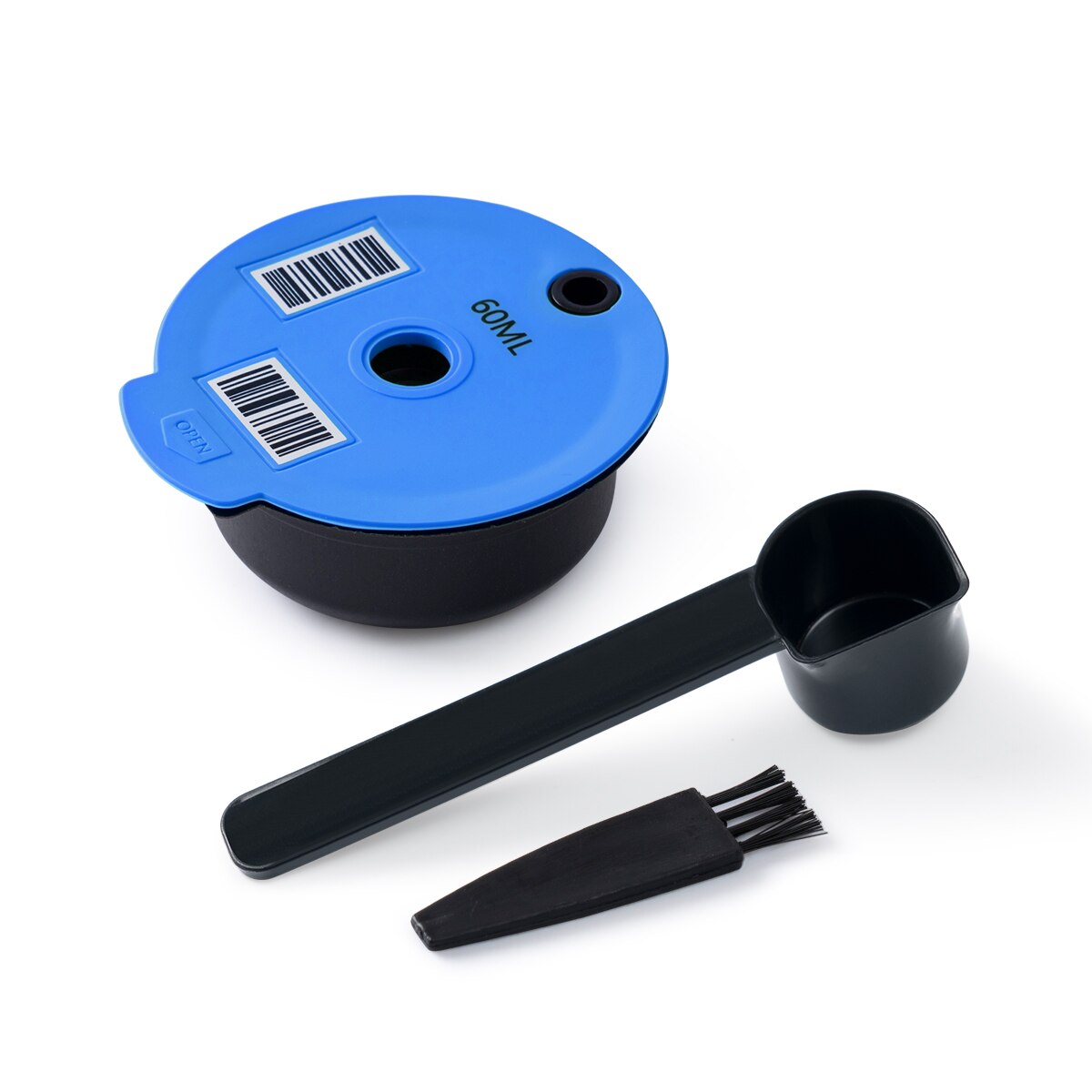 Tassimo – capsules de café réutilisables, dosettes 60ML/180ML, pour Machine BOSCH, dosettes filtrantes rechargeables: 1pc60ml