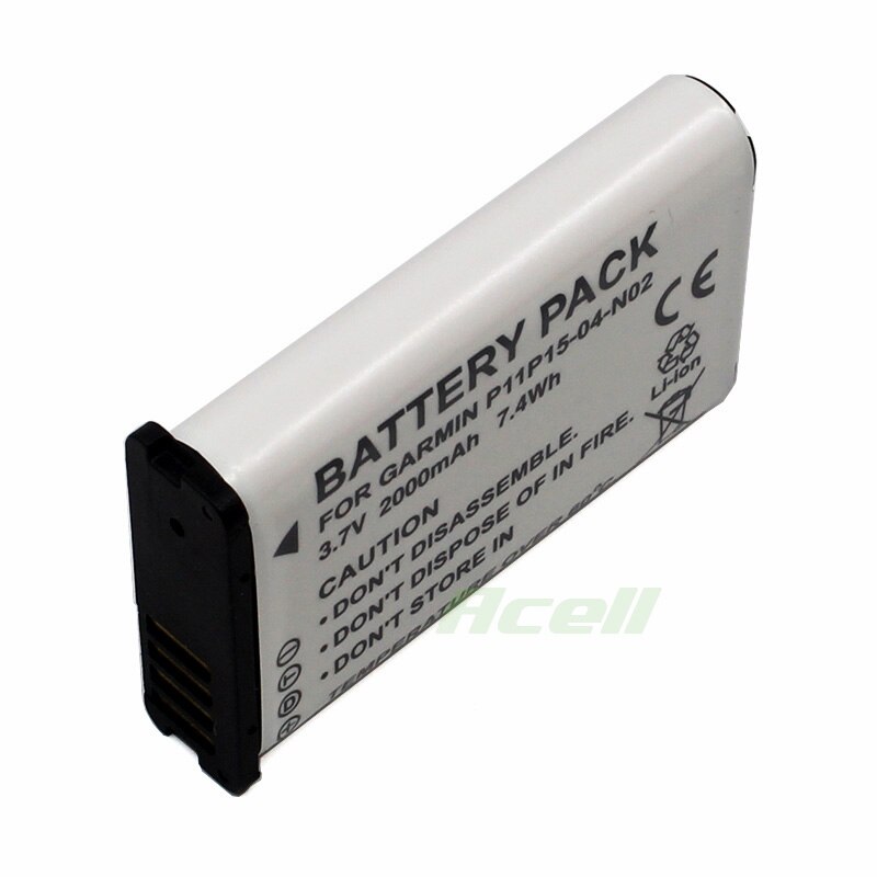 010-11654-03 A83049 Battery for GARMIN Atemos 100 Monterra 680t 650t 610t 600t Alpha 100 200i Handheld GPS VIRB Action Camera