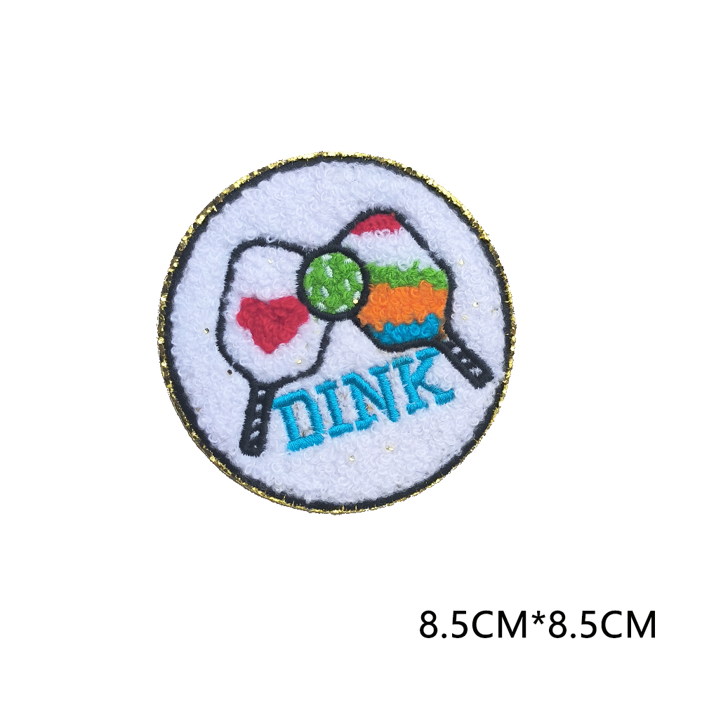 Sport Carnaval Voetbal Basketbal Honkbal Embleem Kleding Accessoires Badge Borduurwerk Sticker Strijkijzer Patches