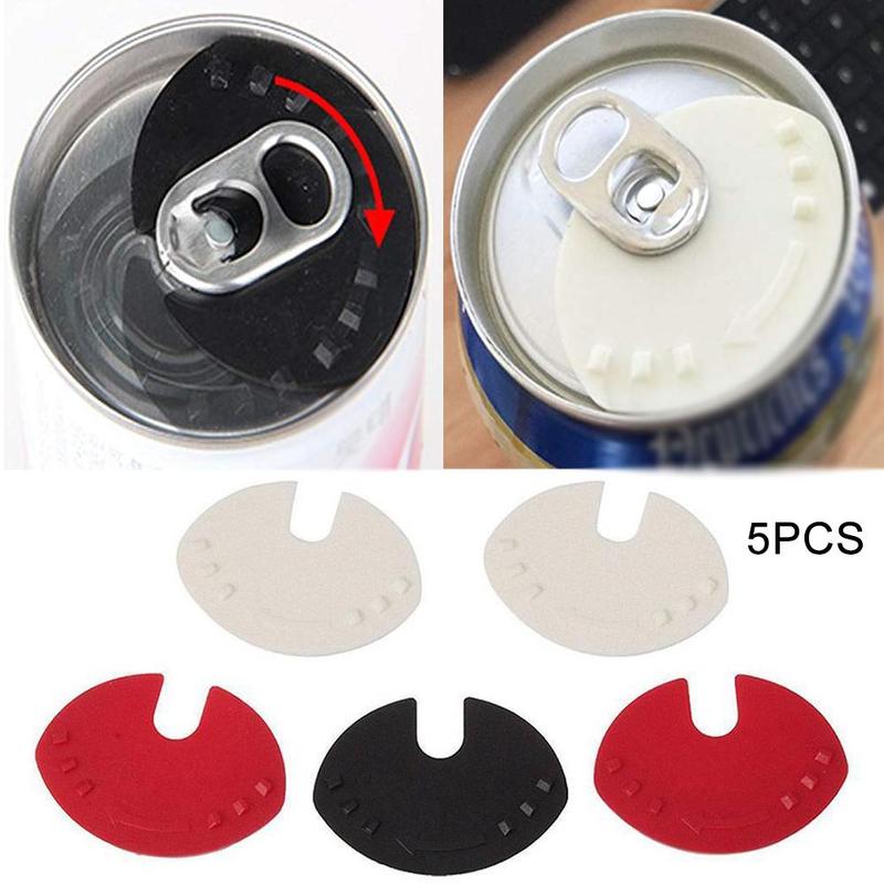 5 uds. De tapas para latas de cerveza, sellador de Cola, tapa para lata de bebida, tapa para bebidas de Soda, tapas para botellas, tapón para botellas