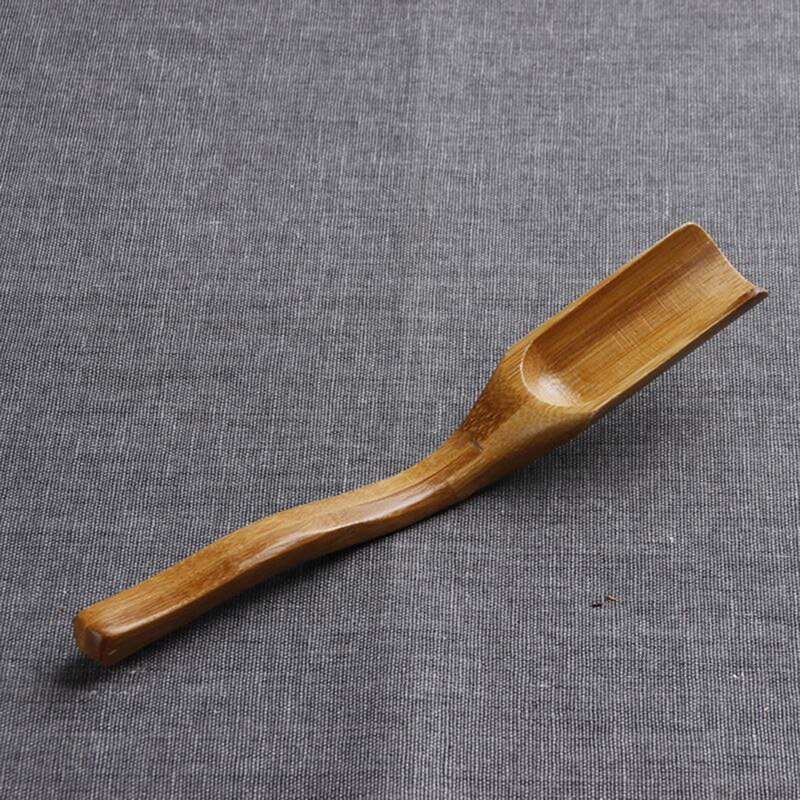 1pc chinese kungfu bamboe thee koffielepel schep matcha poeder theelepel schep 18*3cm