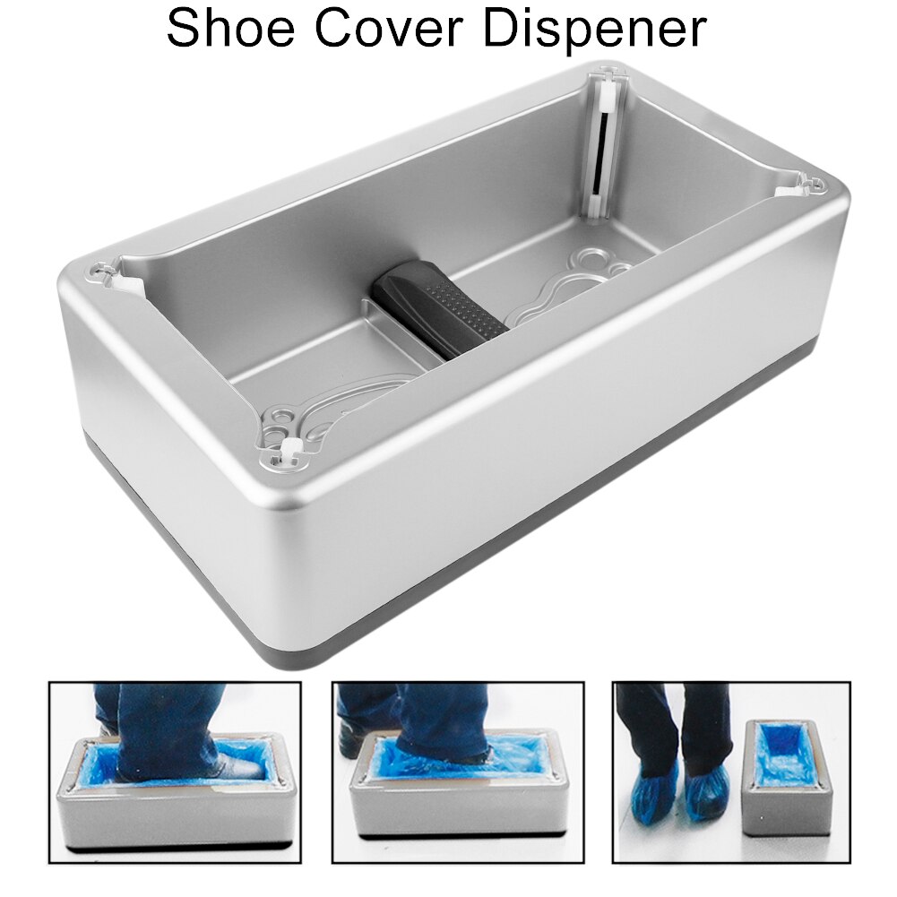 Shoe Wrapping Machine Automatic Shoes Cover Machine Smart Dispenser Household Hand Free Shoe Film Shoe Cover Dispenser: Army Green