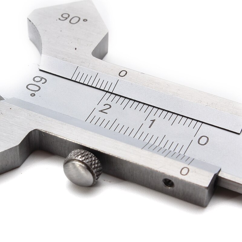 0-20Mm Steel Digital Welding Seam Measure Vernier Weld Gauge Weld Inspection Ruler 60 70 80 90 Degree Angle Measure