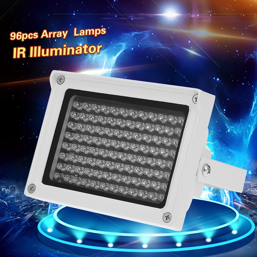 96 Leds Ir Illuminator Array Infrarood Lampen Nachtzicht Outdoor Waterdichte Cctv Vullen Licht Voor Cctv Camera