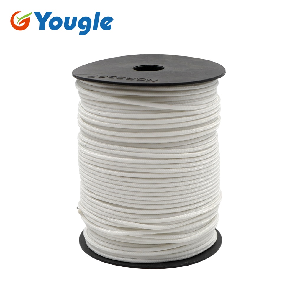 100 Meter 2Mm Diameter 3 Strengen Glow In The Dark Paracord Parachute Cord Lichtgevende Lanyard Tent Wind Touw Guyline waslijn
