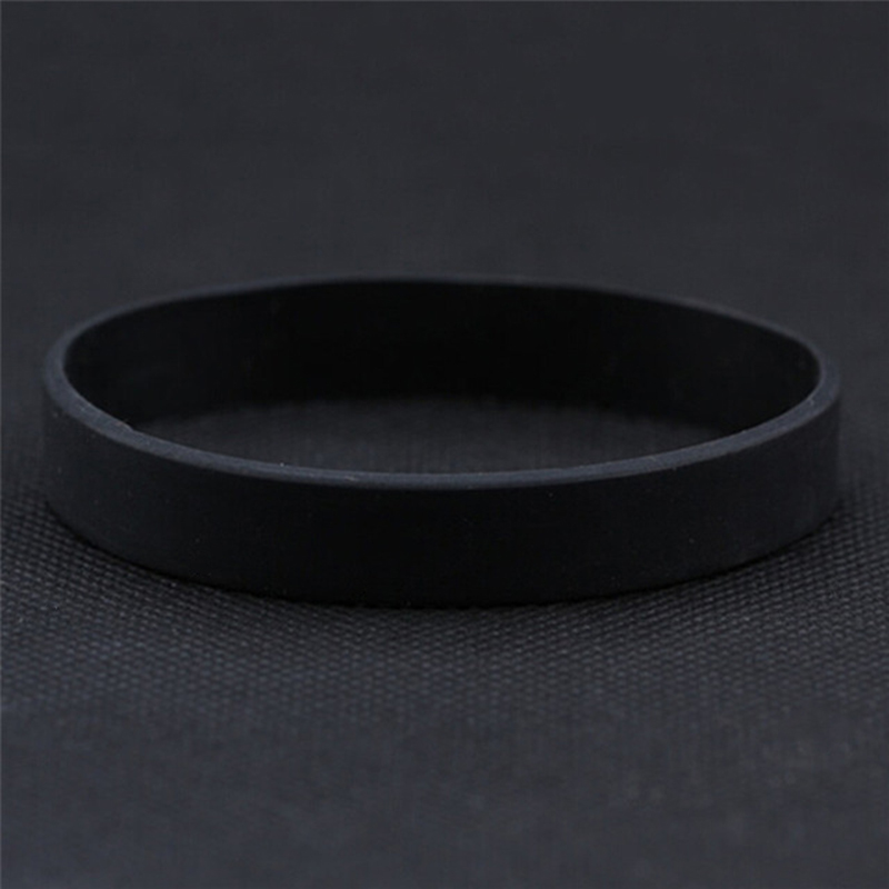 Pulseira de borracha de silicone pulseira de pulso flexível pulseira de punho esportes casual pulseira de silicone de fitness pulseira feminina masculina: 01