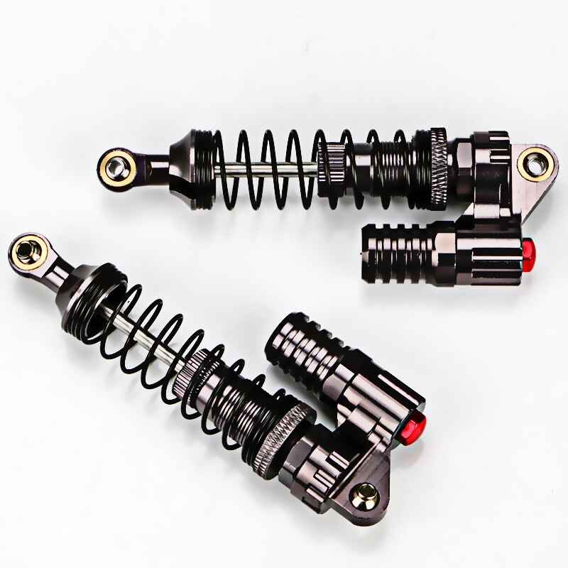 4Pcs Aluminium Legierung 90Mm Absorber Schocks Für 1/10 Skala Rc Rock Crawler Axial Scx10 D90 Lkw