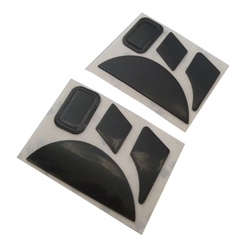 2Pcs 0.6mm Thickness Replace Mouse Feet Mouse Skates For Razer Naga / Naga Hex V2 Mouse R9JB