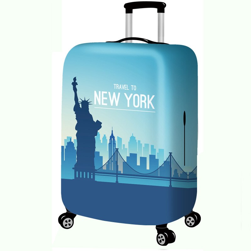 Thicken Travel Luggage Cover Elasticity Suitcase Protective Covers Travel Accessories Suitable For 18-32 Inch Case On Suitcase: 03   Luggage cover / S