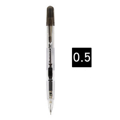 Pentel PD105T Side Press 0.5mm 0.7mm Mechanical Pencil For School And Office Stationery: 1- pcs black 0.5mm