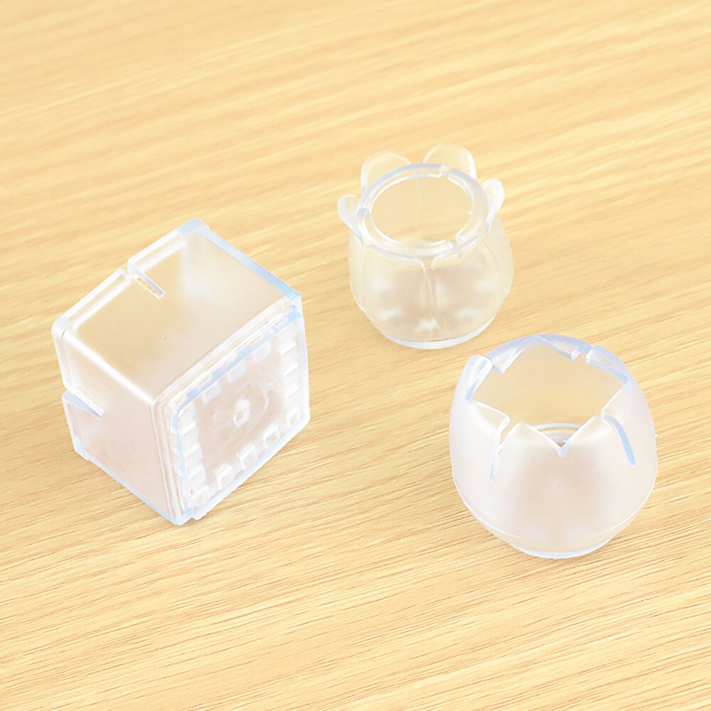 4 Stks/partijen Tafel Stoel Been Mat Siliconen Antislip Stoel Been Caps Voet Bescherming Cover Pads Houten Vloer Protectors 12/24/32Pcs