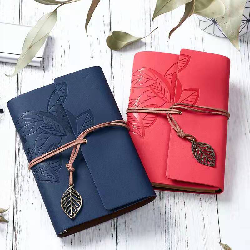 Yiye Zhiqiu – carnet de notes en cuir à feuilles mobiles, carnet de voyage, journal intime , cahier A6, personnalisation