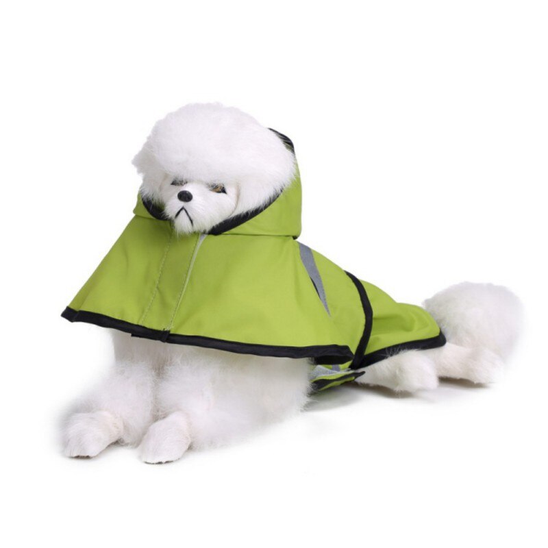 Hond Waterdichte Regenjas Reflecterende Regenjas Ademend Mesh Hond Outdoor Reizen Kleding Jas Voor Grote Hond Pet Katten Supplies