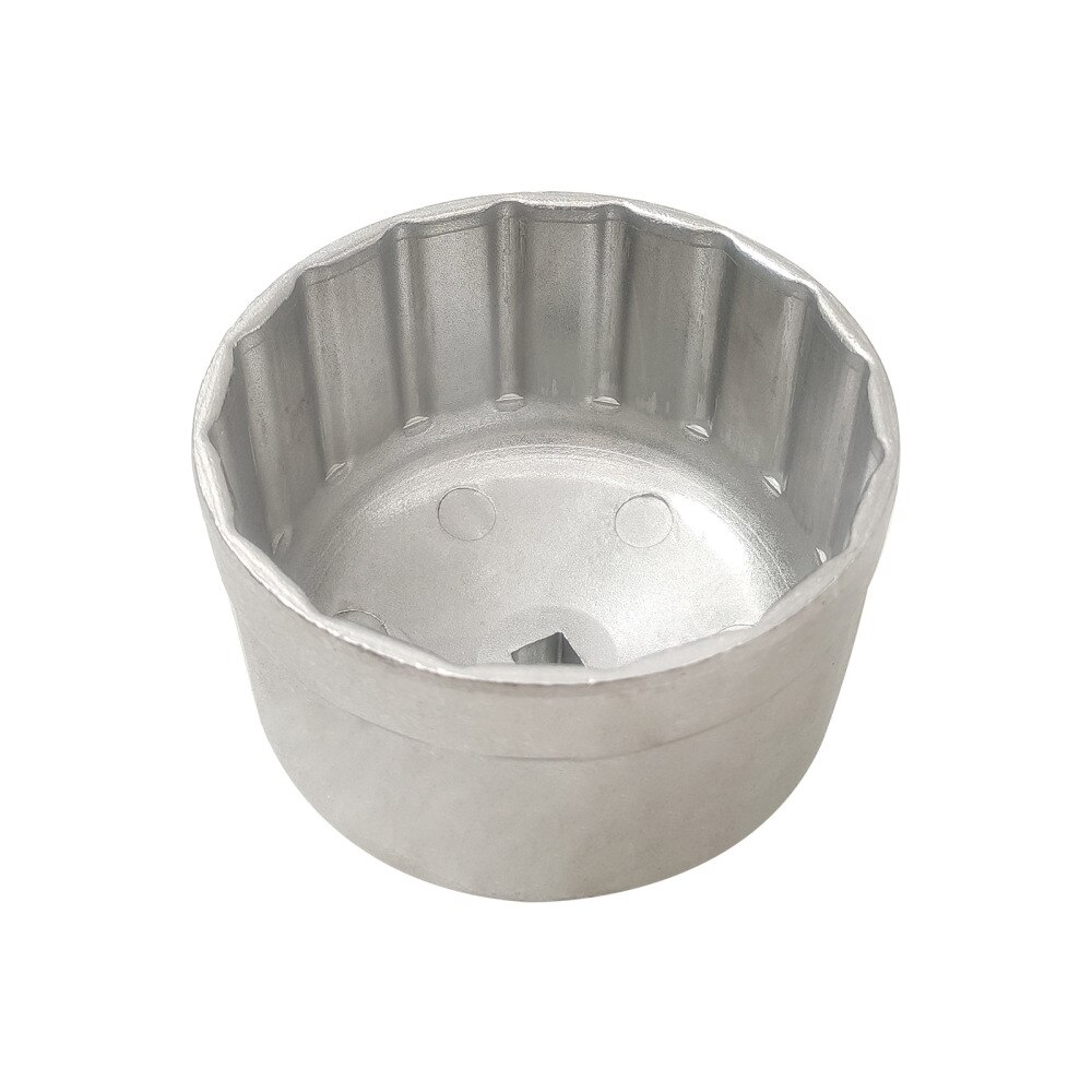 Herramientas de reparación de automóviles de filtro de aceite para BMW, Volvo, Cartucho de plata de Metal de 86,6mm, accesorios para motocicleta