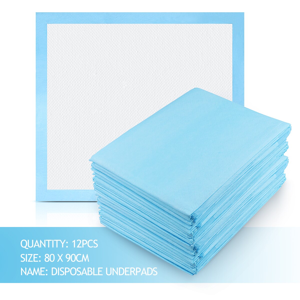 12PCS Disposable Incontinence Pads Bed Pads For Babies Hospital Health Care Tools For Personal Care
