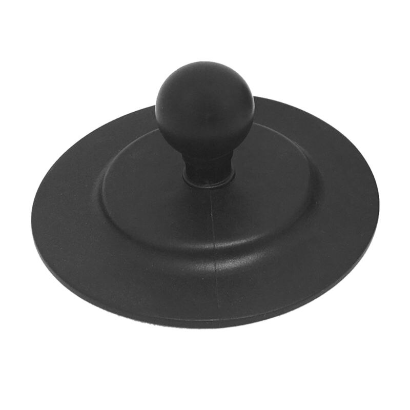 Rubber Rubber Ball Head Mount Car Dashboard Suction Cup Round Plate with Adhesive Tape for Ram Mounts for Gopro GPS Camera