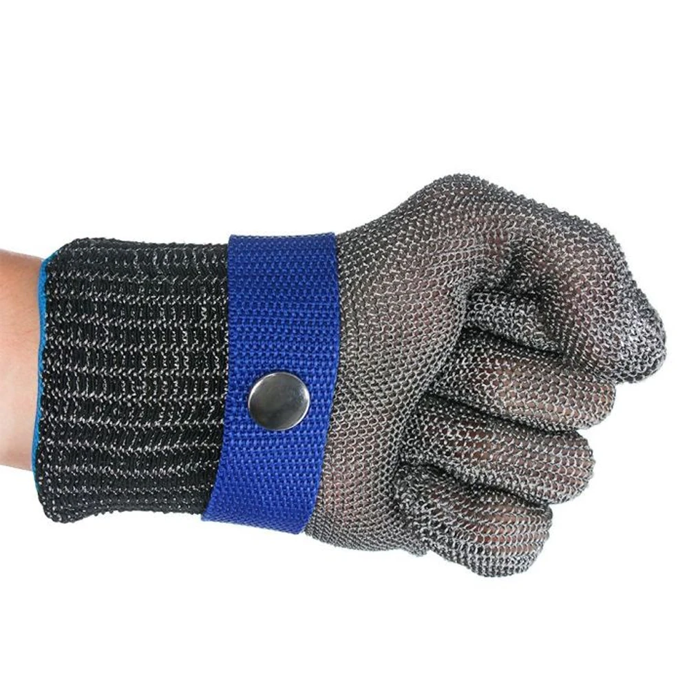 Rostfria handskar, slitstarka handskar, slakthandskar, handskydd, metallnät, slakthandskar, kökshandskar