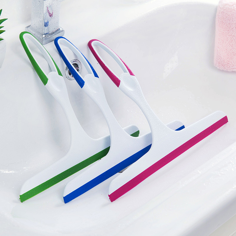 Glas Ruitenwisser Zeep Cleaner Zachte Siliconen Blade Thuis Douche Badkamer Spiegel Schraper Auto Ruitenwisser Huishoudelijke Schoonmaakmiddelen