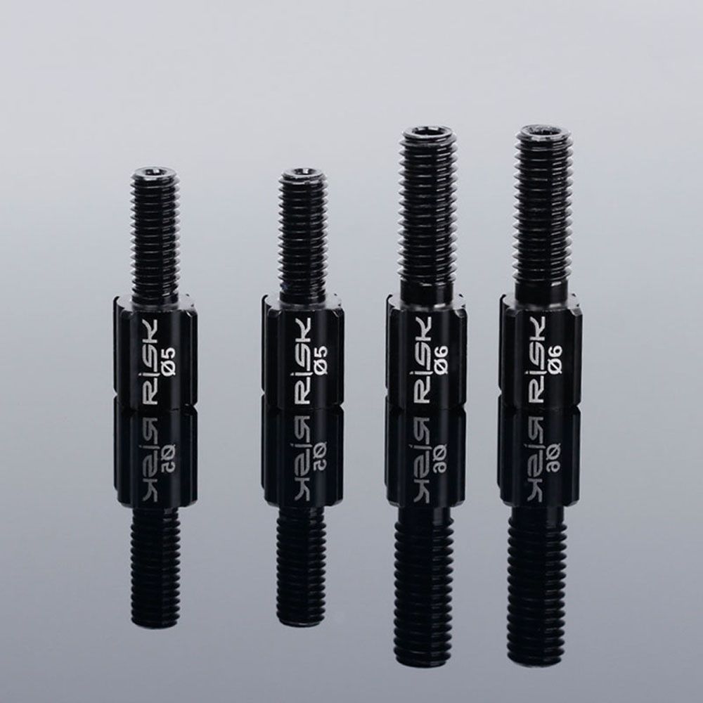 Tornillos de ajuste de palanca de pulgar para bicicleta de montaña, M5/M6, freno desviador trasero, tornillos de perno de línea de Cable