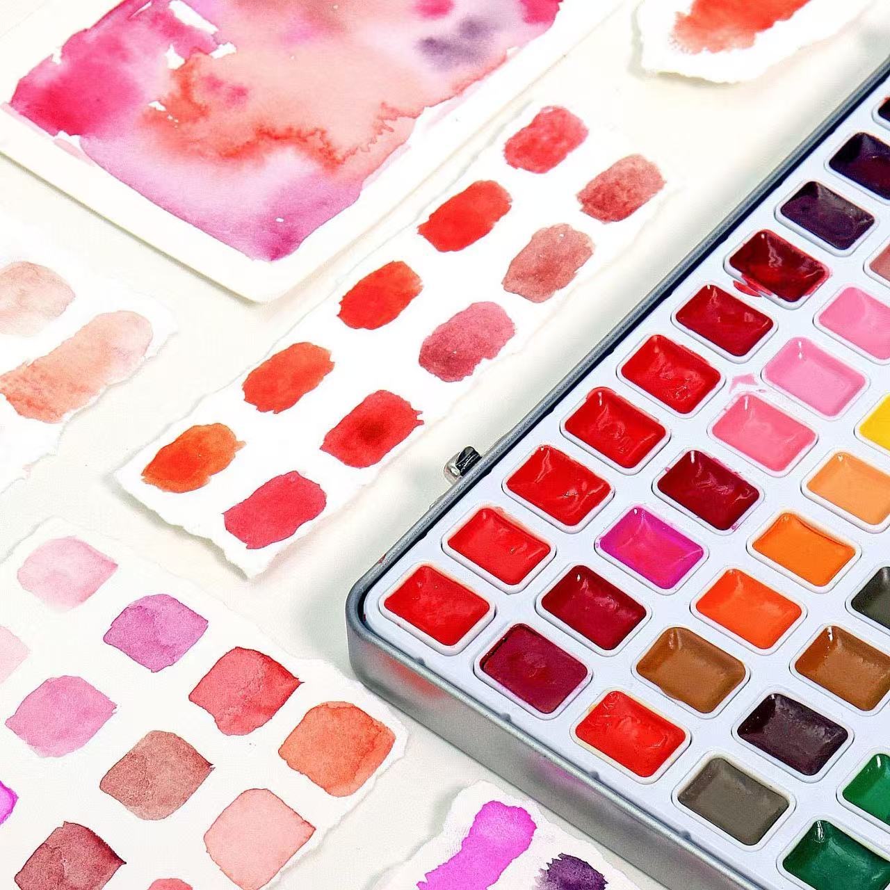 artist watercolor paint 24/36/48/60/98/130colors art set drawing pigment art supplies