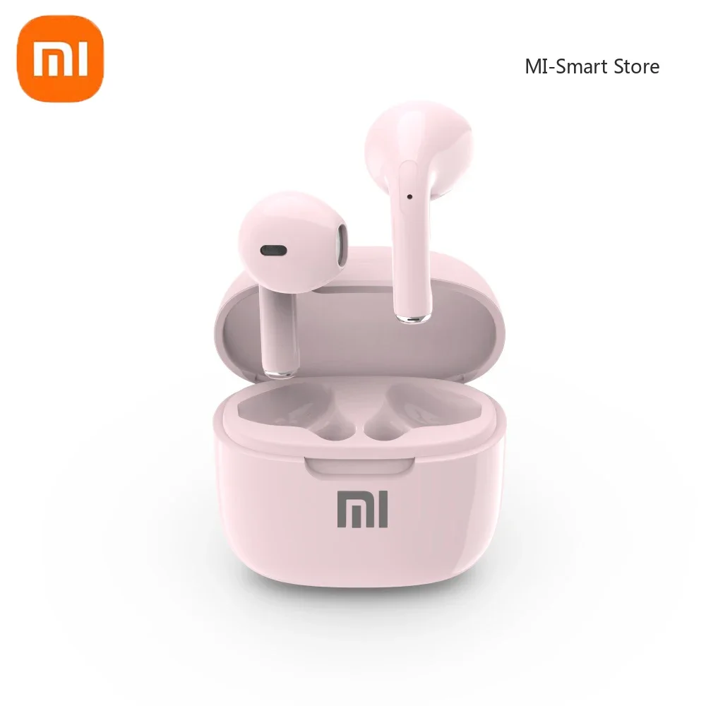 Xiaomi Bluetooth Headset A2 Pro TWS Wireless Mini in-Ear Headphones Sports Waterproof Headphones Hifi Stereo Headphones: Pink