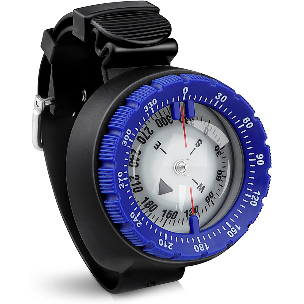 Digitaal Onderwater 50M Duikkompas Professioneel Waterdicht Navigator Digitaal Scuba Lichtgevend Gebalanceerd Horloge Zwemmen Buiten