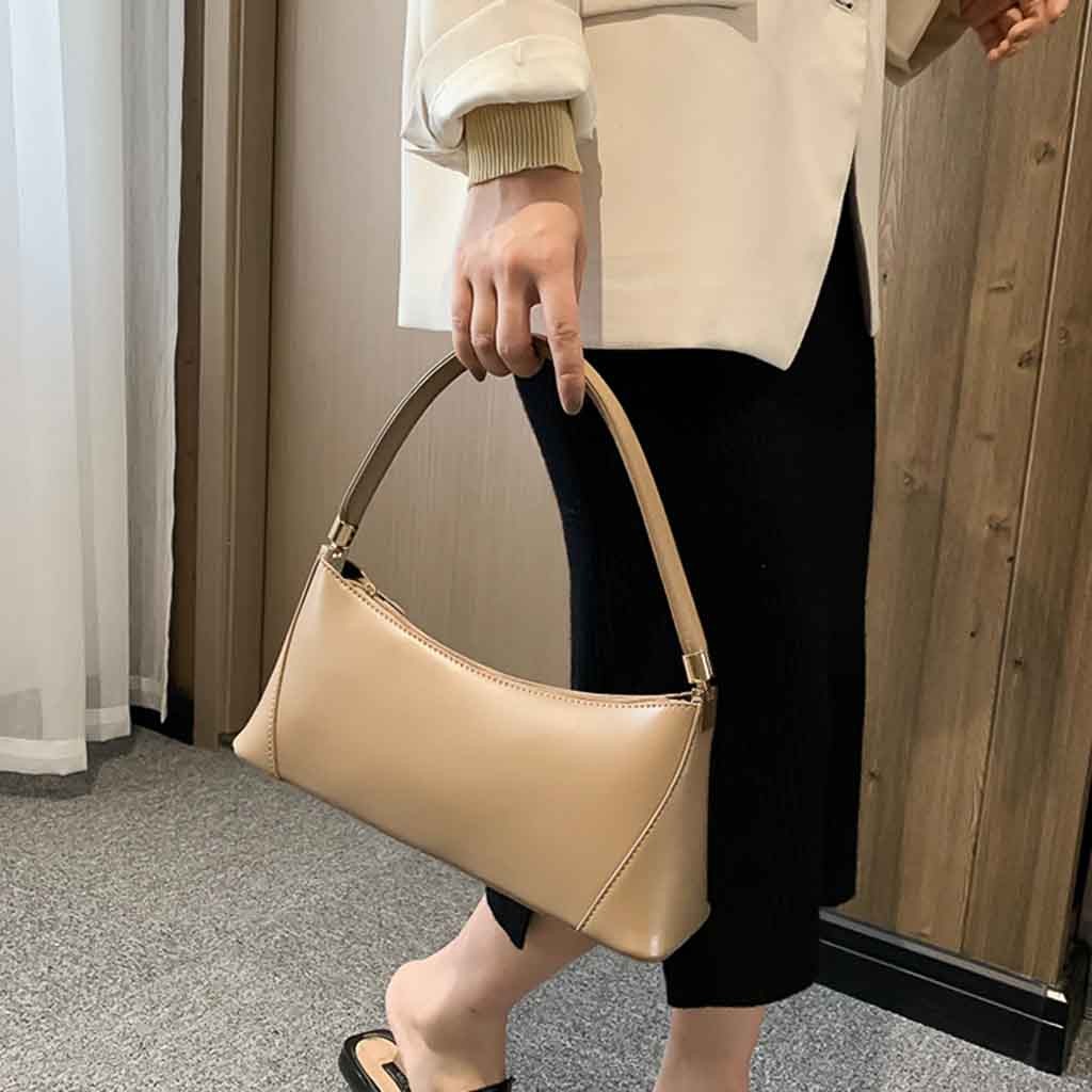 Clips Kleuren luxe handtassen vrouwen tassen ontwerpers Casual Solid Schoudertassen Luxe Retro Trendy Tas bolsa feminina