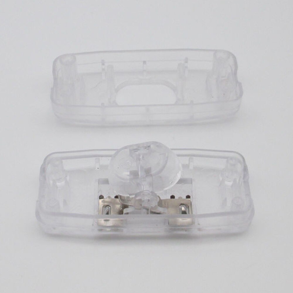 303 Switch Halfway Rocker Momentary Push Button Rocker Switches Table Lamp Online Switch lack White transparent 1pc