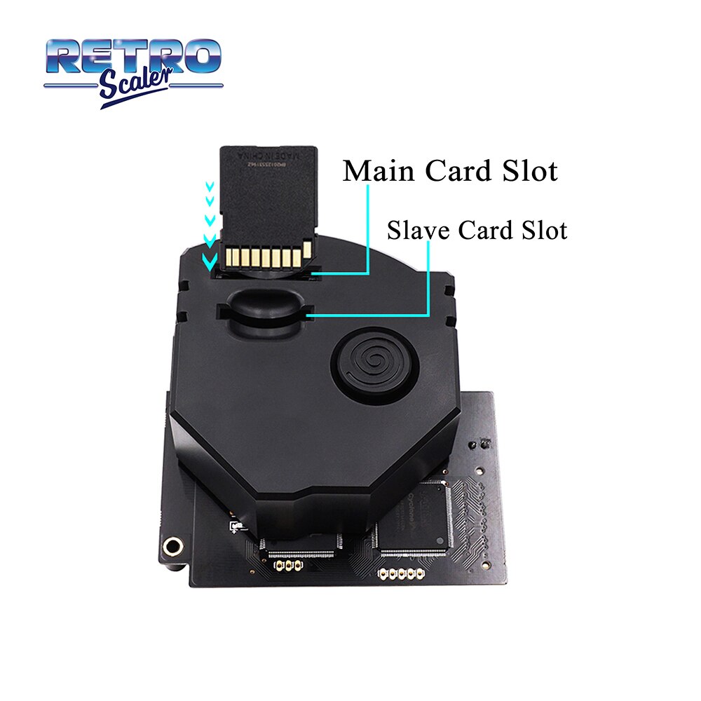 Rétroscaler Kit de montage de carte SD à distance GDEMU l'adaptateur d'extension pour SEGA Dreamcast