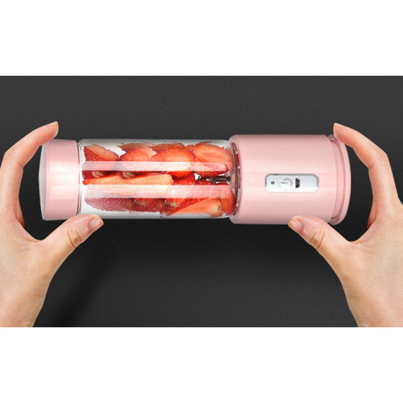 Electric Portable Blender Mini Smoothie Mixer Bottle 4 Blades Juicer Cup Rchargeable Shakes Maker