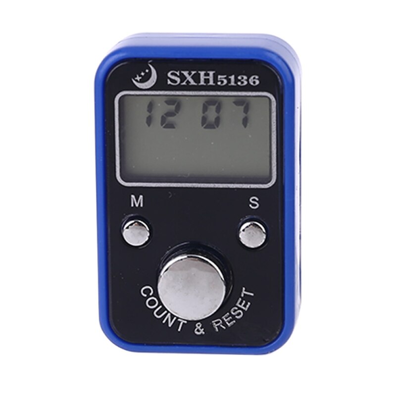 Contador electrónico Digital portátil de muñeca con pantalla de tiempo, reinicio Manual, descompresión, relajación, herramienta de dedo para meditación
