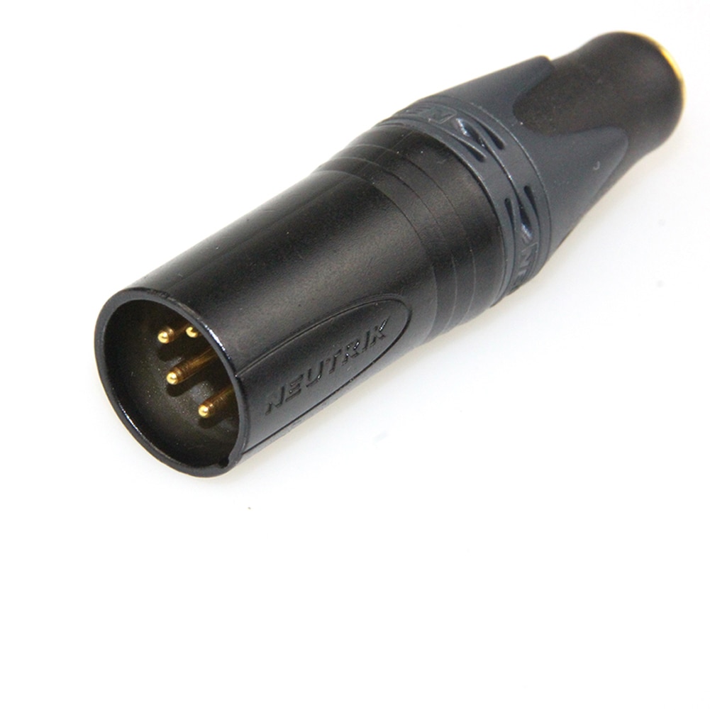 Evenwichtige Vrouwelijke om-Adaptador convertidor macho XLR de 4 pines, 3,5mm/2.5mmm/4,4mm