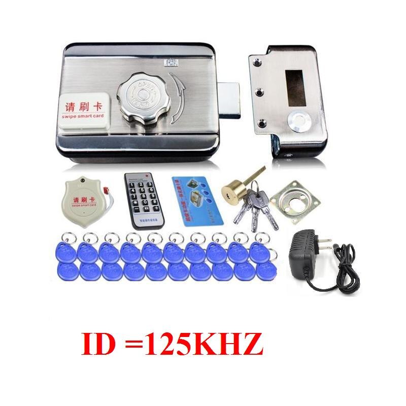30 pièces étiquettes à puce porte et porte serrure système de contrôle d'accès électronique intégré RFID ID lecteur porte jante serrure pour interphone