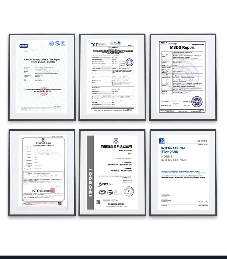 3.7V Li-Polymer Rechargeable Battery 603040 for MP3, Tablets, DVD, E-books, Bluetooth Headsets, Cameras