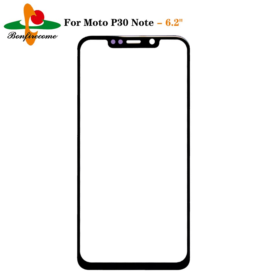 Outer Screen For Motorola Moto P30 Note Touch Screen Front Panel LCD Display Outer Glass Cover Lens Repair Replacement