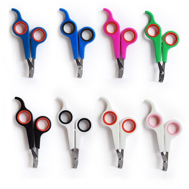 Pet Nail Clipper Scissors Cat Dog Toenail Scissors Trimming Scissors Animal Grooming Tools Pet Supplies