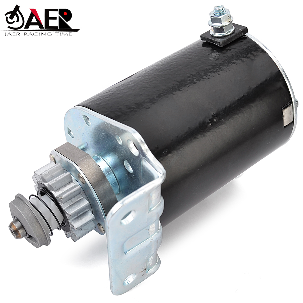 Starter Motor Starting for Briggs & Stratton 14.5 16 16.5 17 17.5 18 18.5 14 Teeth 593934 5777 for Cub Cadet 1170 RZT17 Rzt22