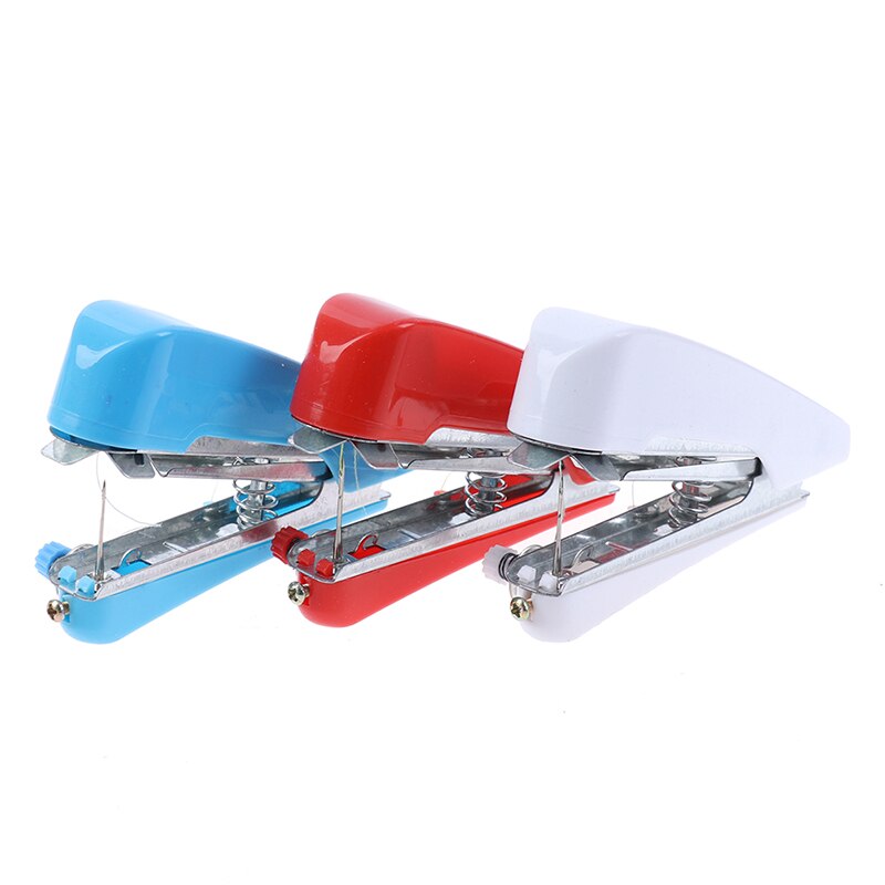 Portable Manual Sewing Machine Quick Stitch Simple Operation Sewing Cloth Fabric Household Handheld Needlework Tool