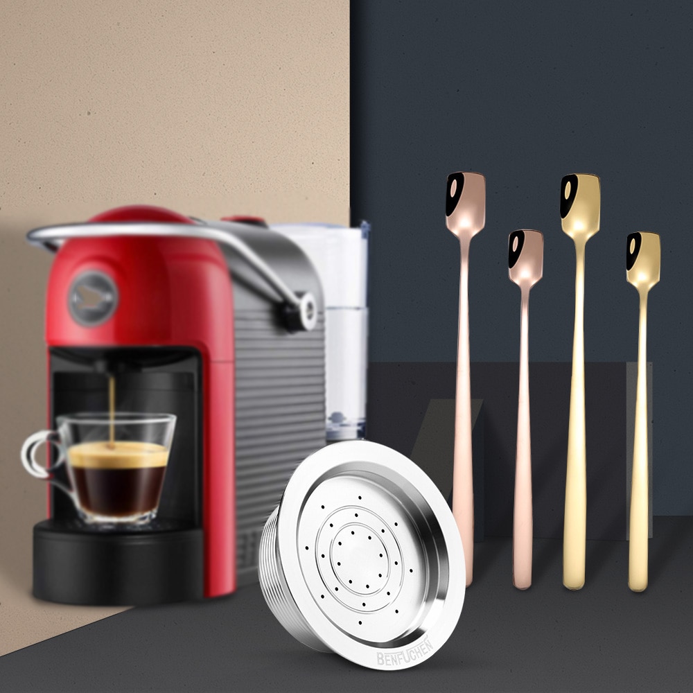 Voor Lavazza Een Modo Mio Herbruikbare Hervulbare Koffie Capsule Cup Jolie Espria Idola Rvs Metalen Koffie Capsules Cup Pod