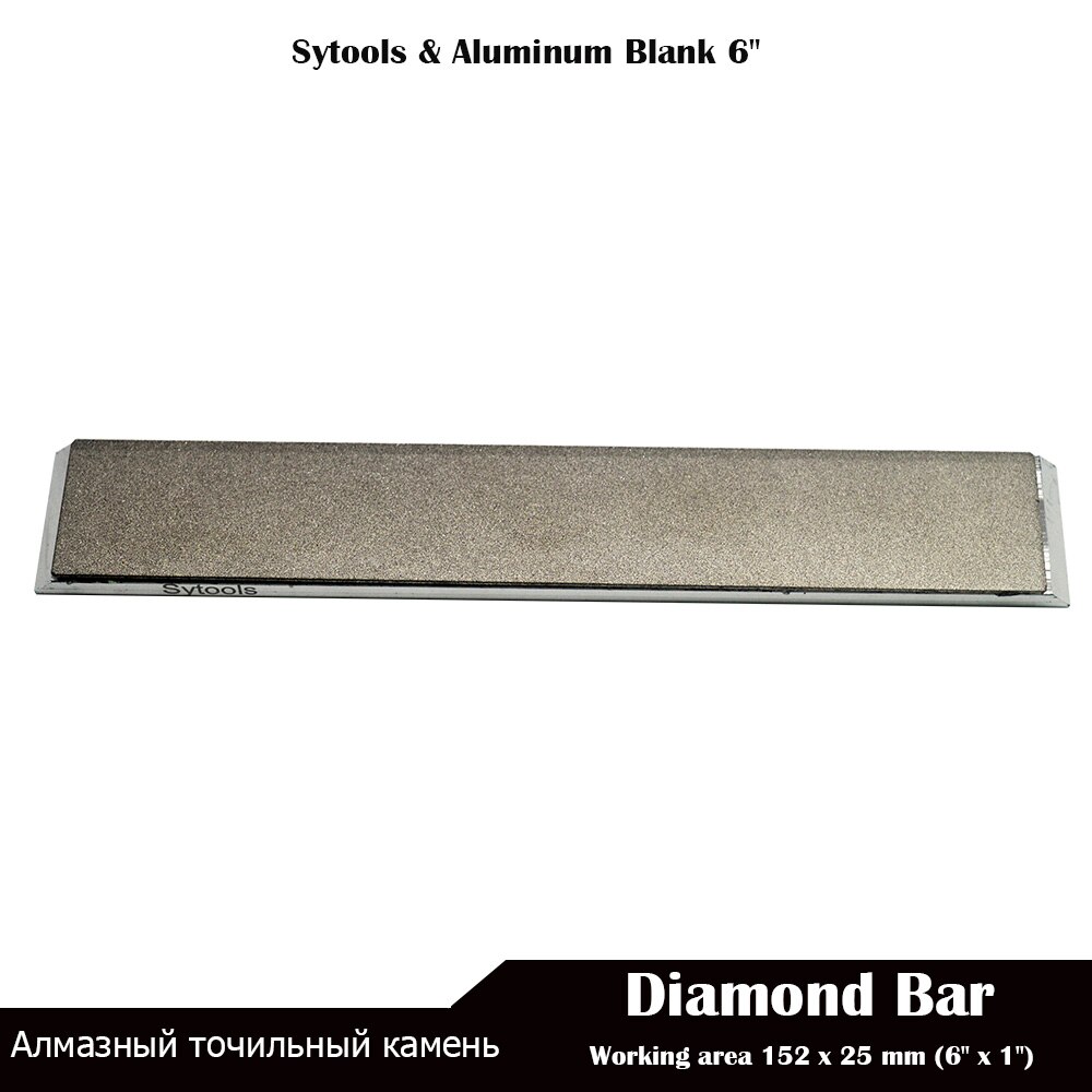 Juego de placa de aluminio para piedra de afilar, SET de piedra de afilar de 6 &quot;para Edge Pro, Hapstone, TSProf y Ruixin pro, 25 MM, 1 Uds.-6 uds.