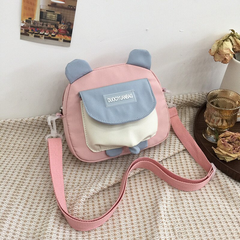 Vrouwen Crossbody Tassen Kleine Mobiele Telefoon Portemonnee Tas Meisje Leuke Canvas Schouderband Handtas: 05