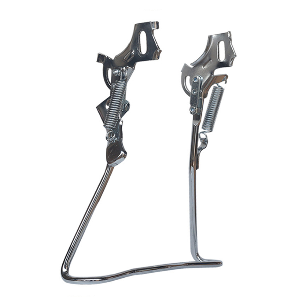 20 22 24 26in Bike Bicycle Stand Rear Kickstand Black Beach Bike Cruiser Double Leg Parking Rack Road Bicycle Accessories