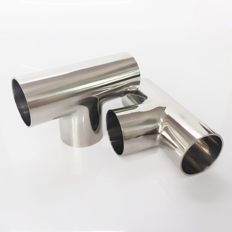 T TYPE joint ss304 Welding Pipe Connection Fittings tee exhaust pipe tee